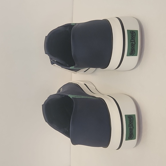 Skechers Snoop Dog Men's Dark Blue And White Sneakers with Green Accents - Picture 6 of 11